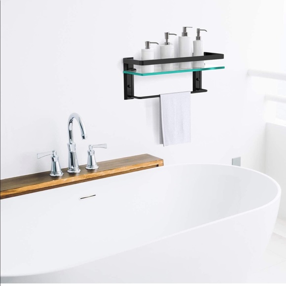 Bathroom Shelf Wall Mounted Shower Storage - Picture 5 of 5